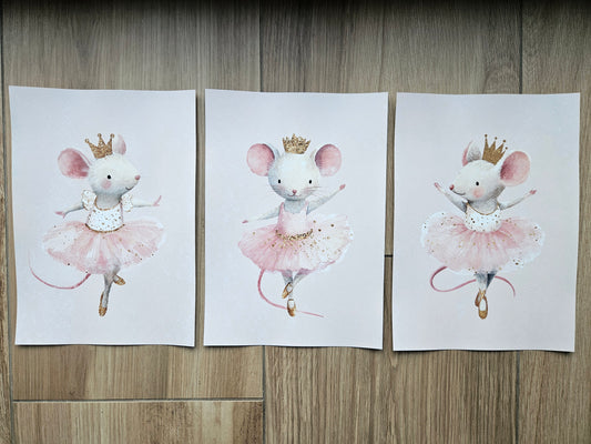 Ballet Dancer Mouse Pink