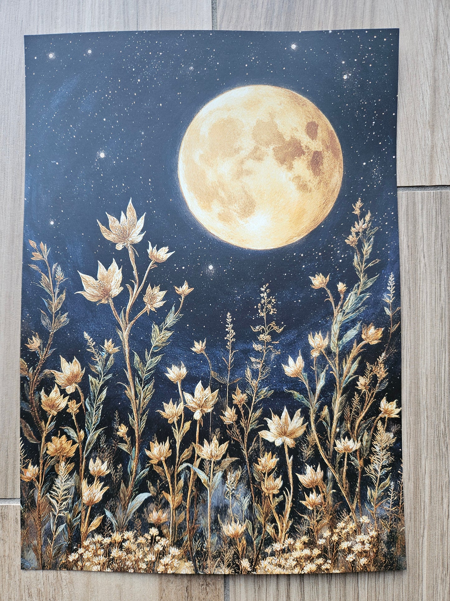 Floral Moon