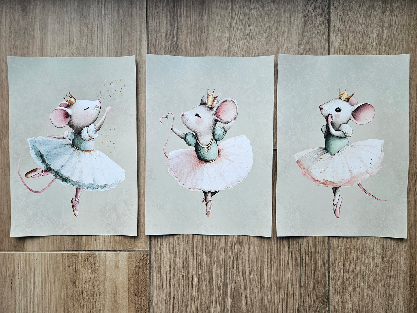 Ballet Dancer Mouse Green