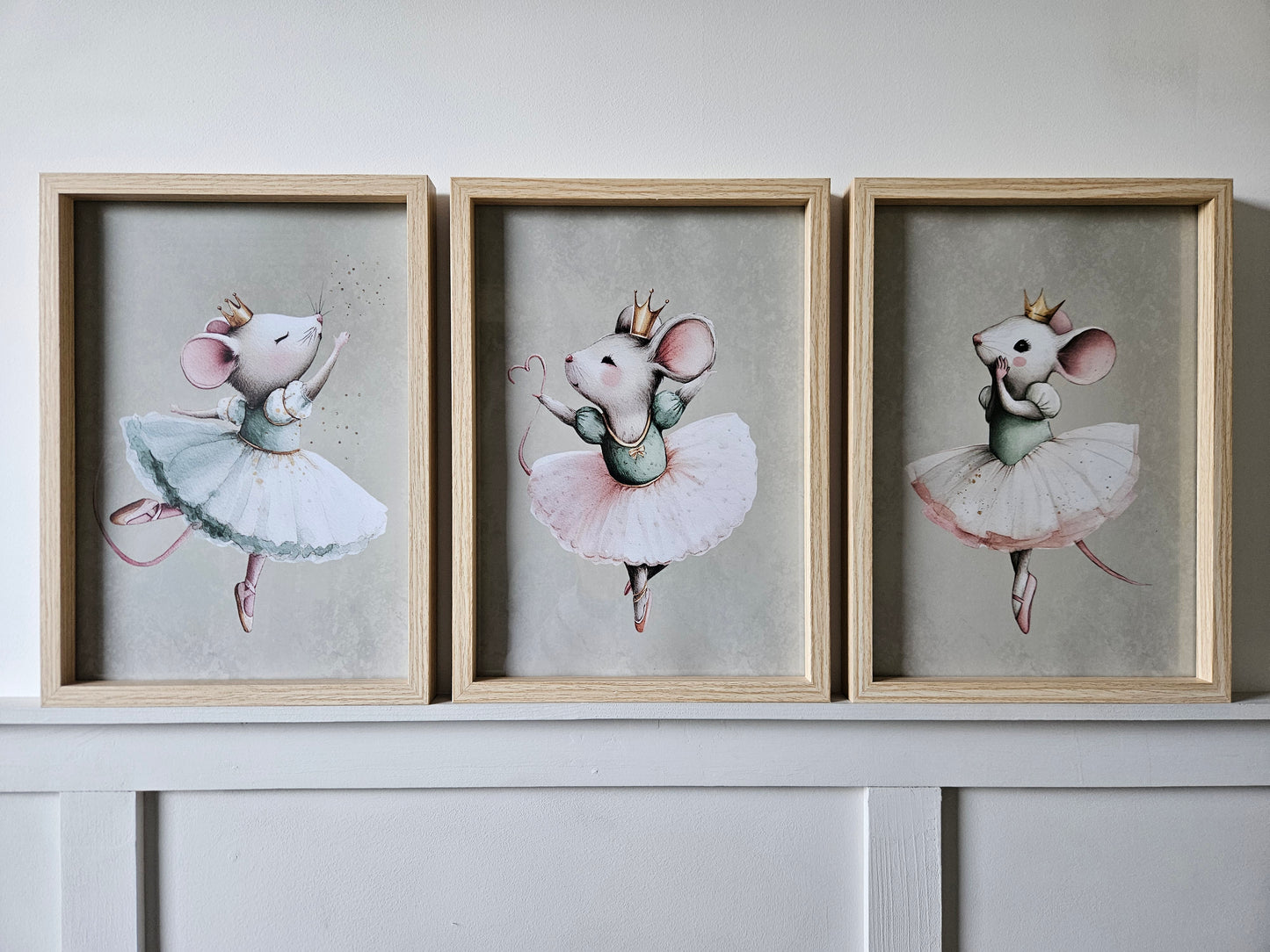 Ballet Dancer Mouse Green