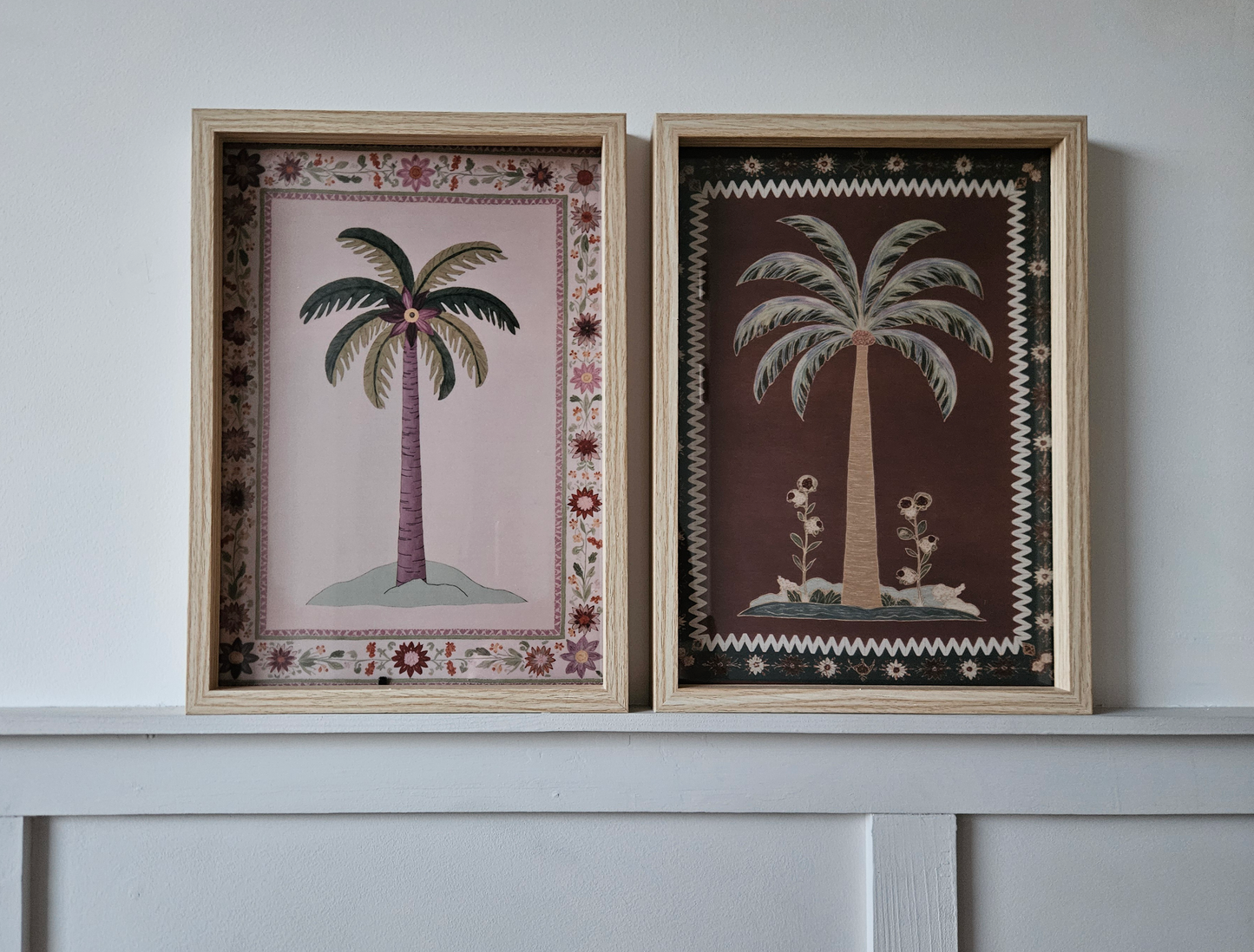 Pink Palm Trees