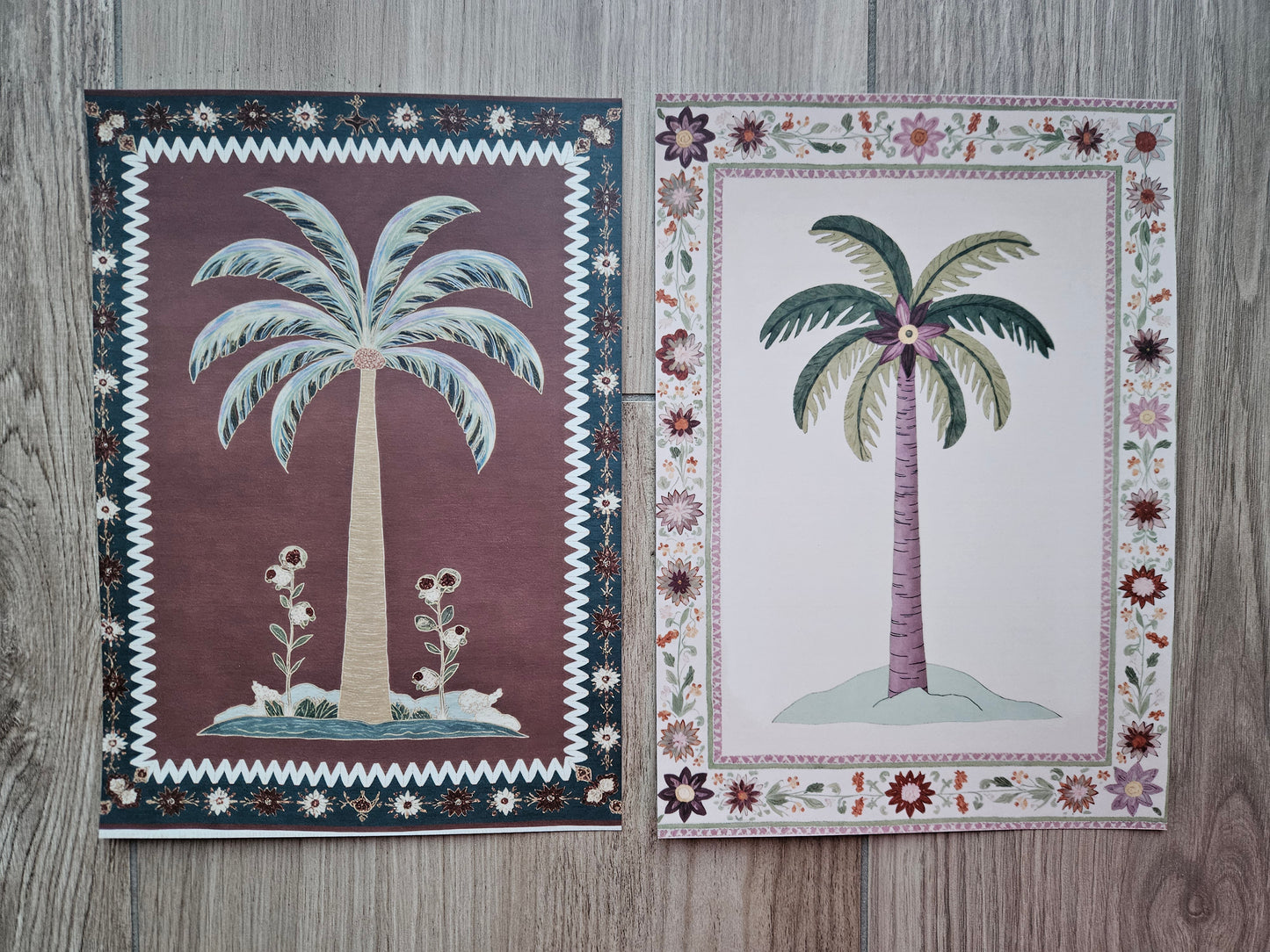 Pink Palm Trees