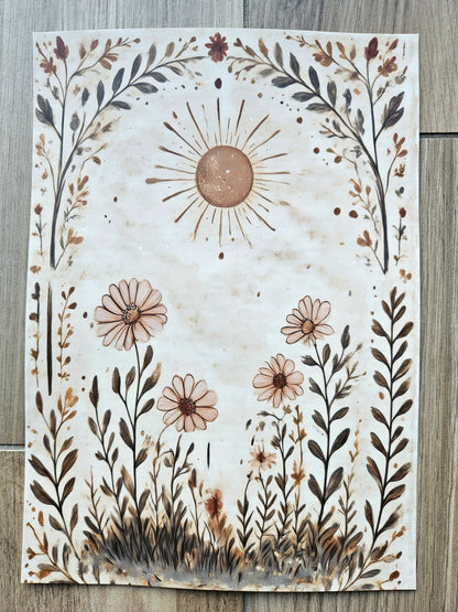 Floral Sun