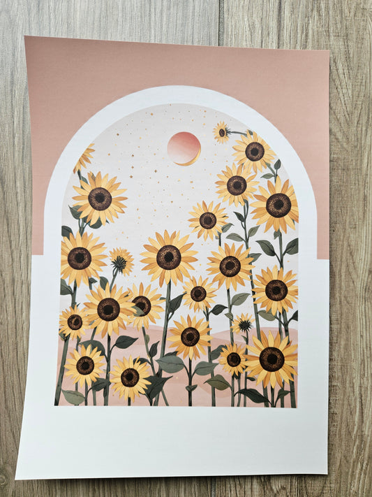 Sunflowers Pink