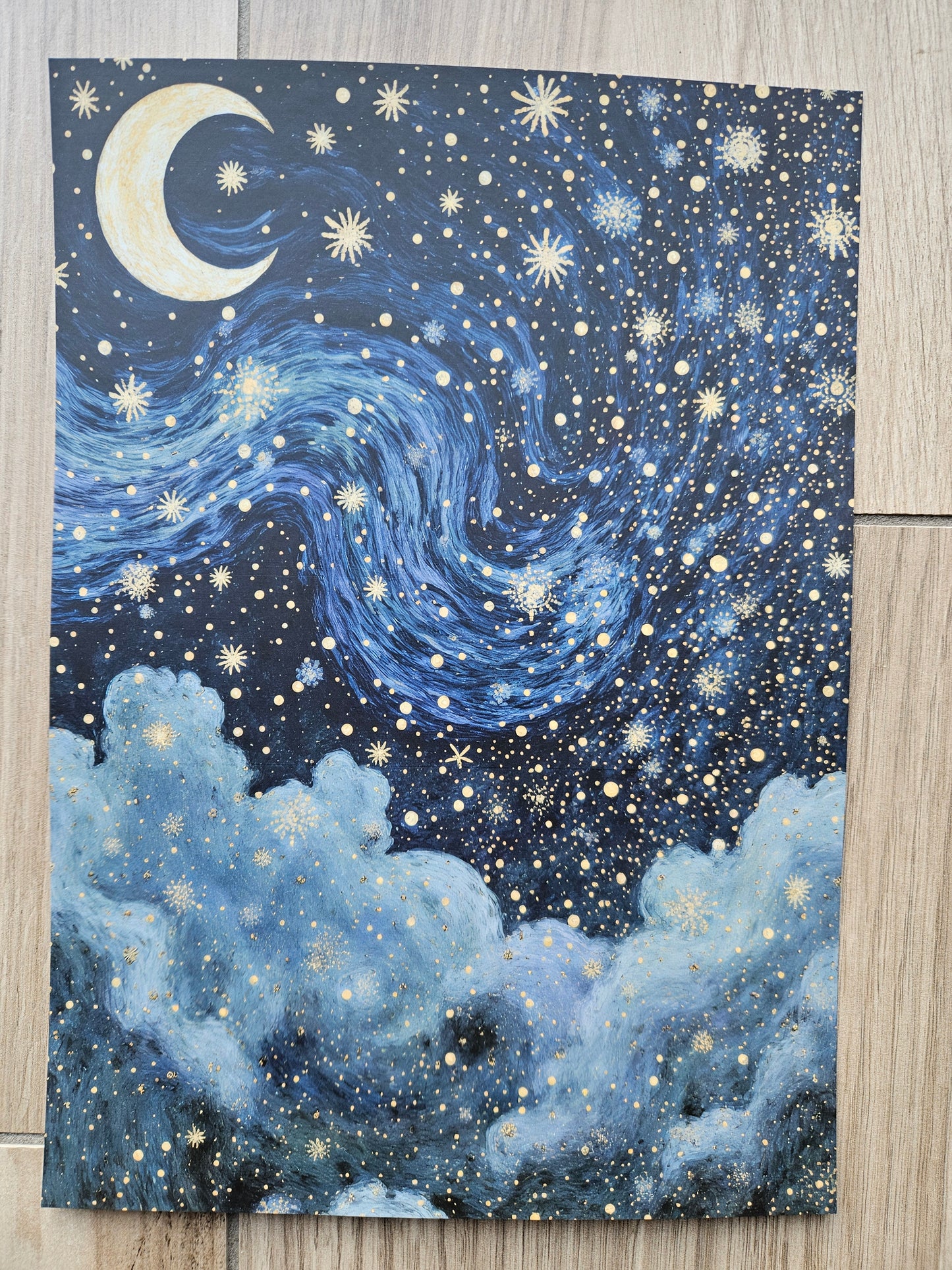 Moon & Clouds