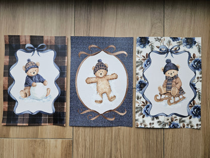 Teddy Winter Snow