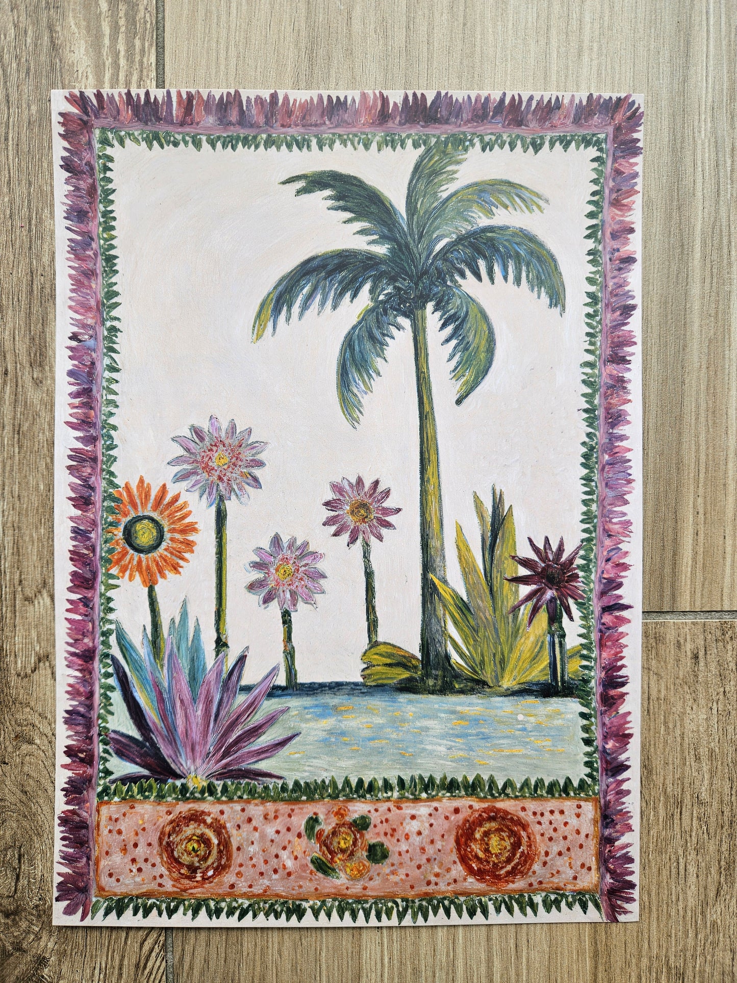 Art Print Palm